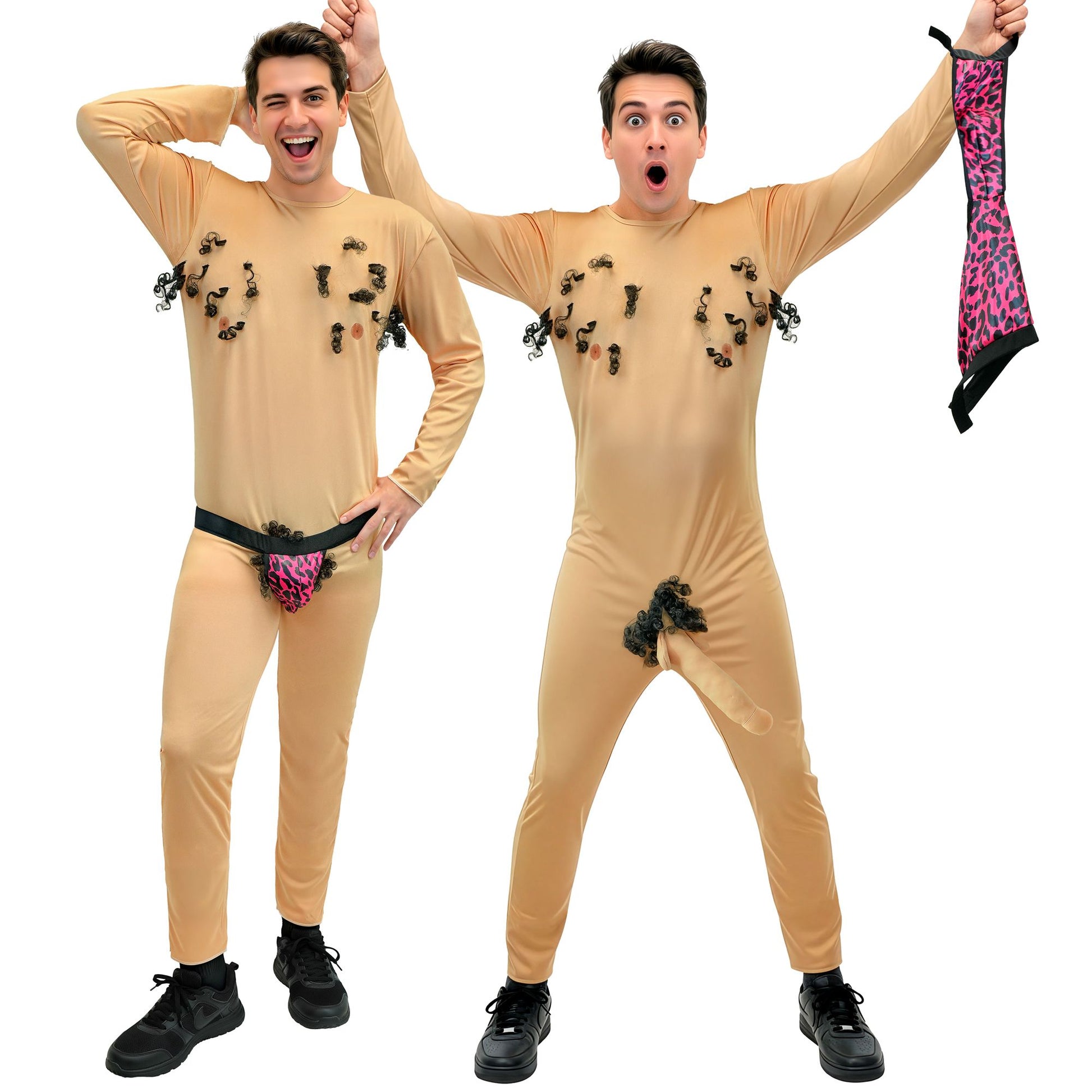 "NASTY STRIPPER" (Overall, Unterhose) – Detailansicht