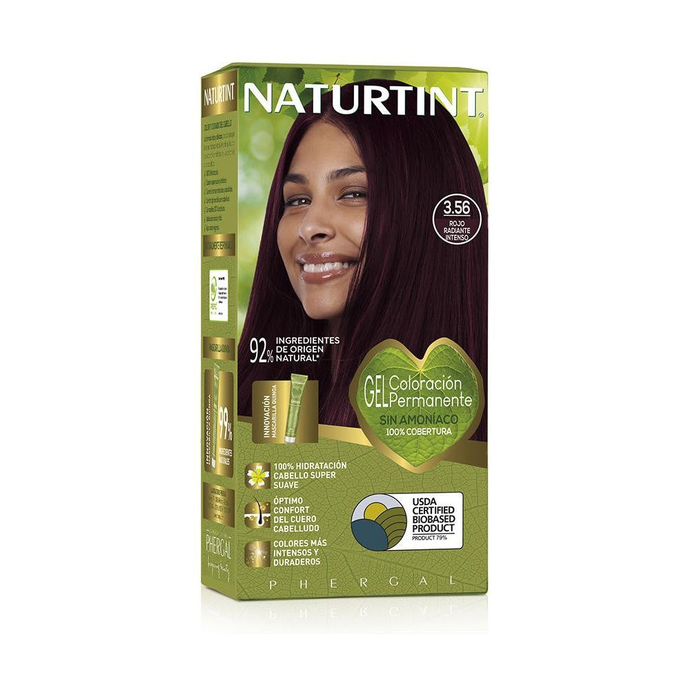 NATURTINT NATURTINT Haarfarbe 3,56N Rojo Radiante Intenso Tinte für das Haar