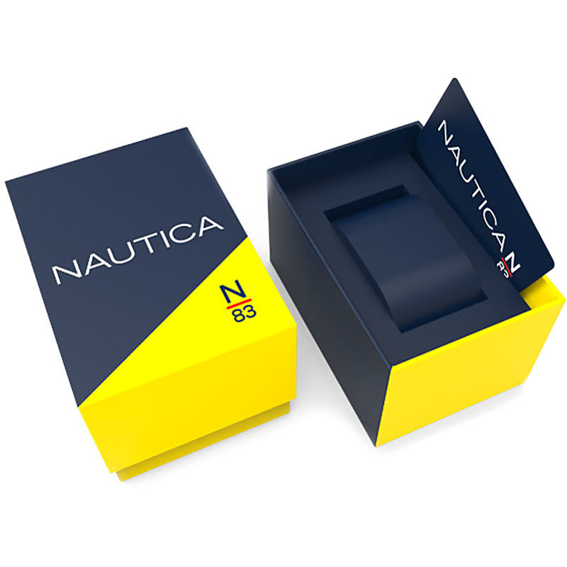 NAUTICA NAPABS904 Date - Case: 43 mm - Armbanduhr 43 mm Gold ansicht-2