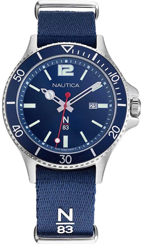 NAUTICA NAPABS904 Date - Case: 43 mm - Armbanduhr 43 mm Gold ansicht-3