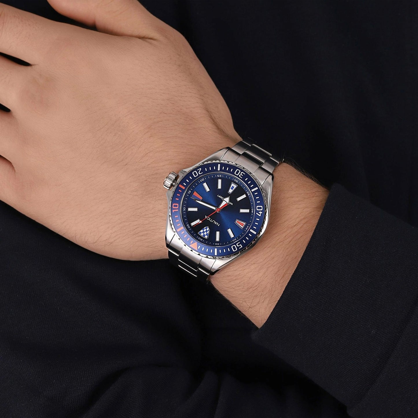 NAUTICA NAPCPS904 Only Time - Case: 46 mm - Armbanduhr 46 mm ansicht-5