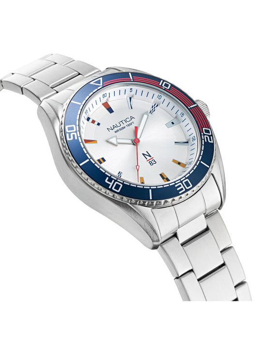 NAUTICA NAPFWS005 Analoguhr Armbanduhr 44 mm ansicht-2