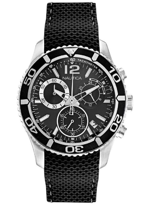 NAUTICA NAPLECR12 Analoguhr Armbanduhr 43 mm