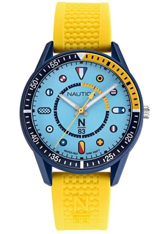 NAUTICA NAPSPF907 Divers Bezel - Case: 43 mm - Armbanduhr 43 mm