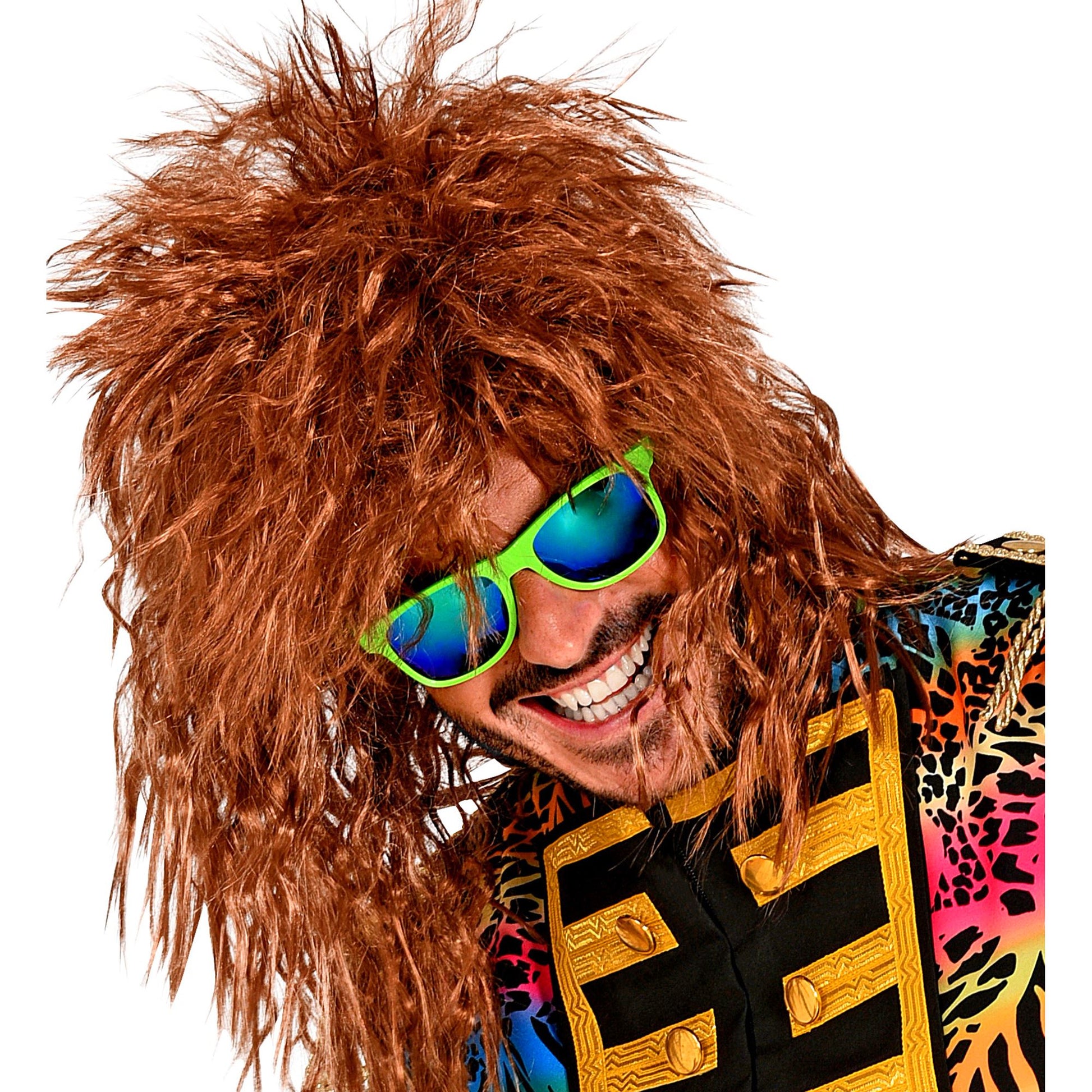 "NEON 80er JAHRE BRILLE MIT REVO GLÄSERN" in 4 Farben sortiert – Ansicht 5