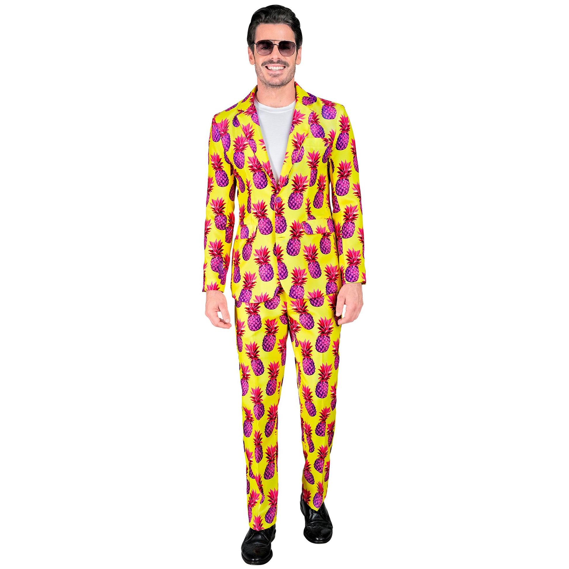 "NEON ANANAS PARTY FASHION ANZUG" (Jackett, Hose) – Ansicht 3