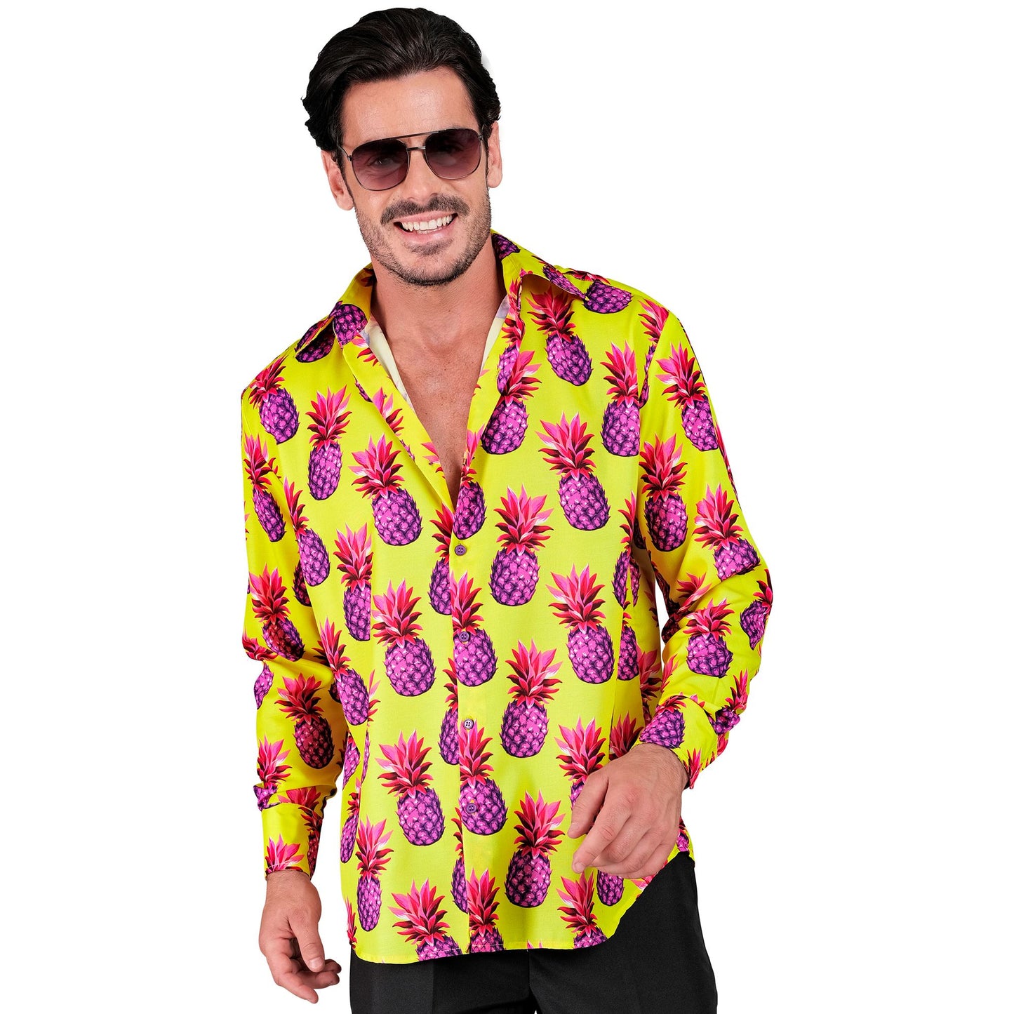 "NEON ANANAS PARTY FASHION HEMD" (Hemd) – Ansicht 3