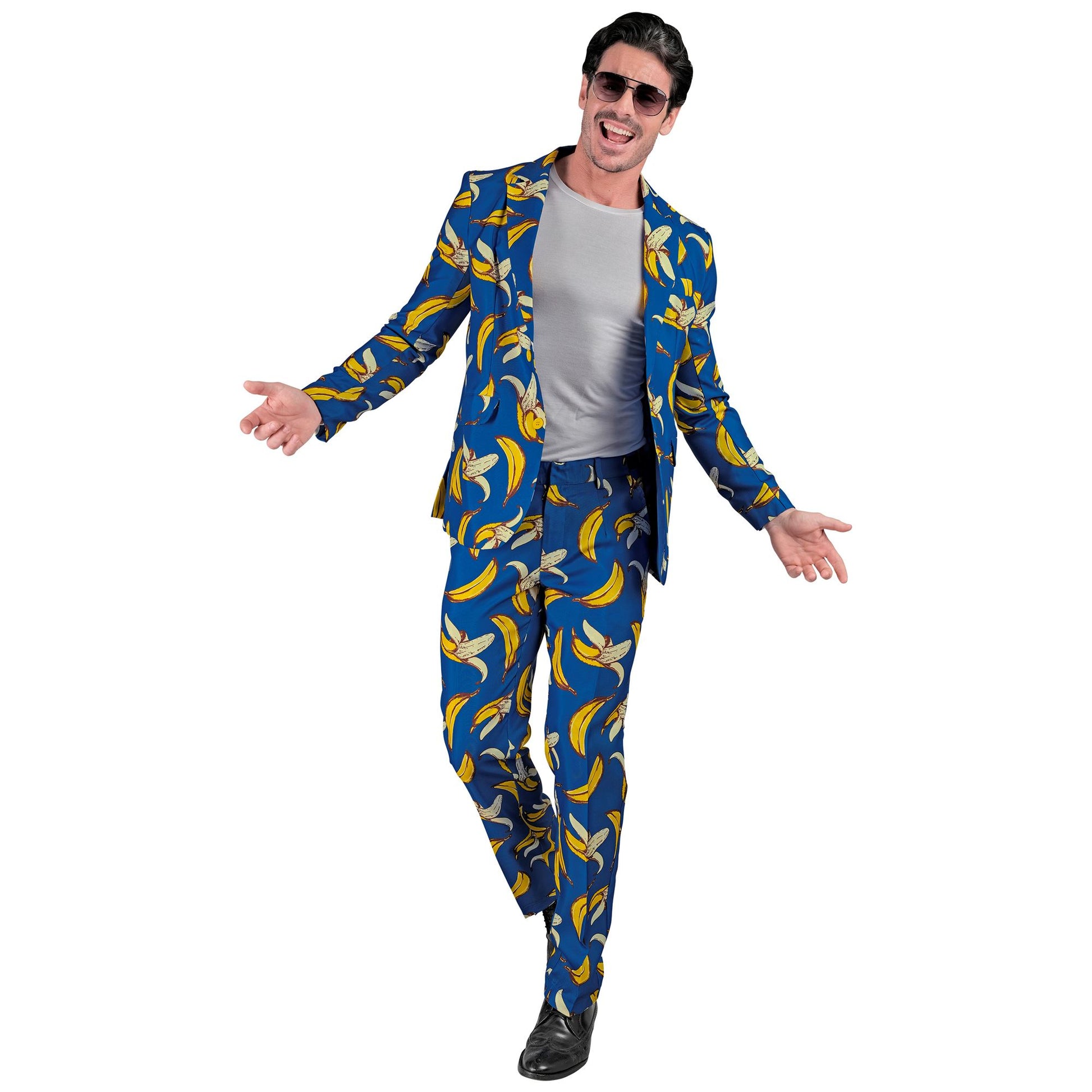 "NEON BANANE PARTY FASHION ANZUG" (Jackett, Hose) – Ansicht 3