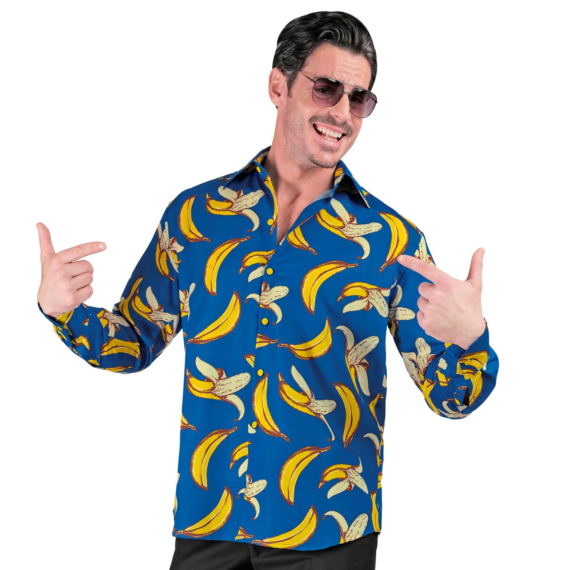 "NEON BANANE PARTY FASHION HEMD" (Hemd) – Ansicht 3