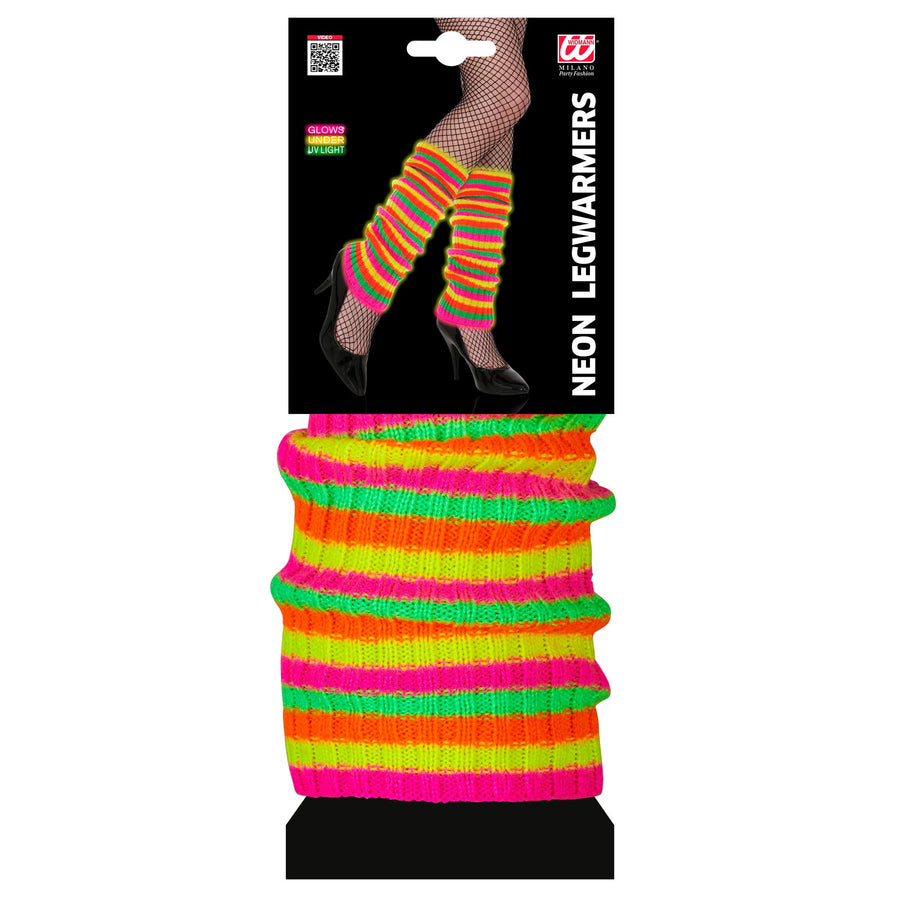 "NEON BUNTE STULPEN" – Detailansicht
