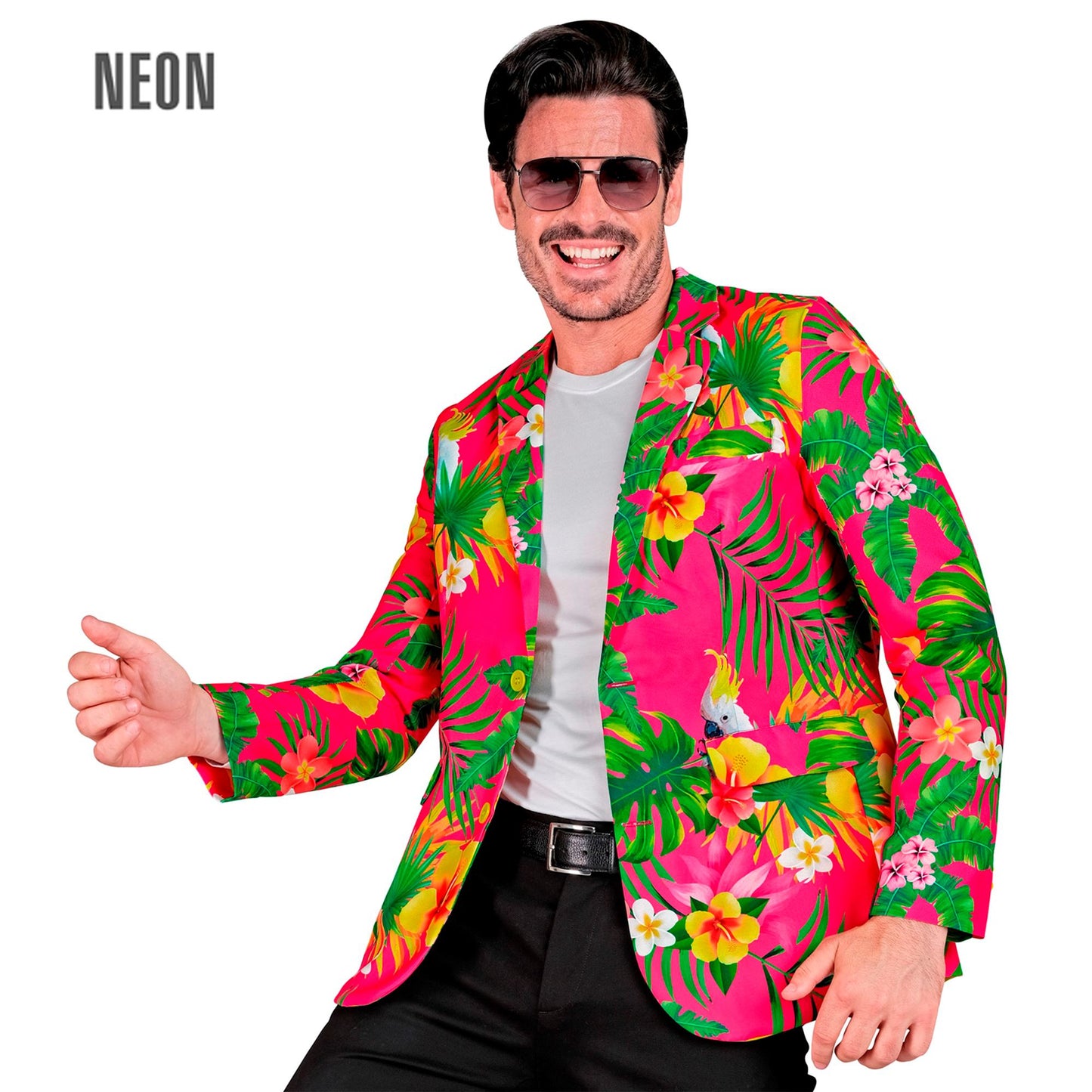 "NEON COPACABANA PARTY FASHION JACKETT" (Jackett) – Vorderansicht