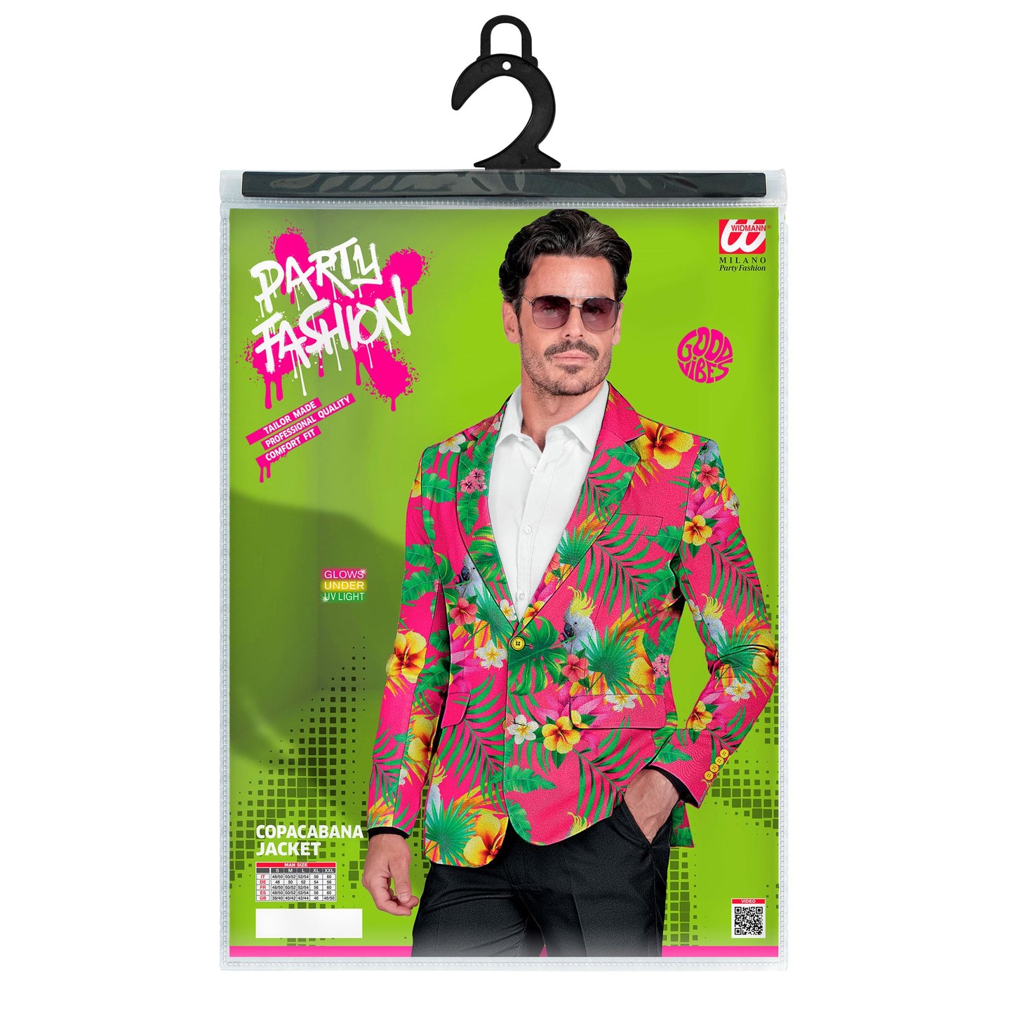 "NEON COPACABANA PARTY FASHION JACKETT" (Jackett) – Ansicht 5