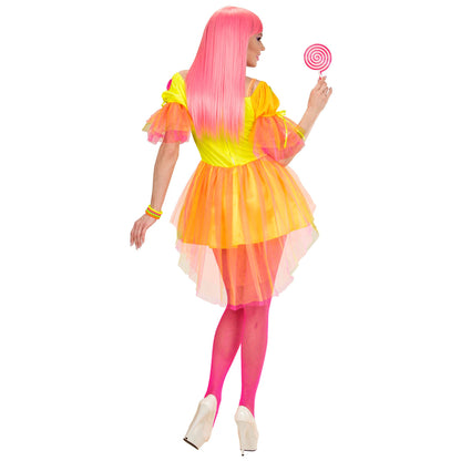 "NEON FANTASY GIRL" (Kleid) – Ansicht 3