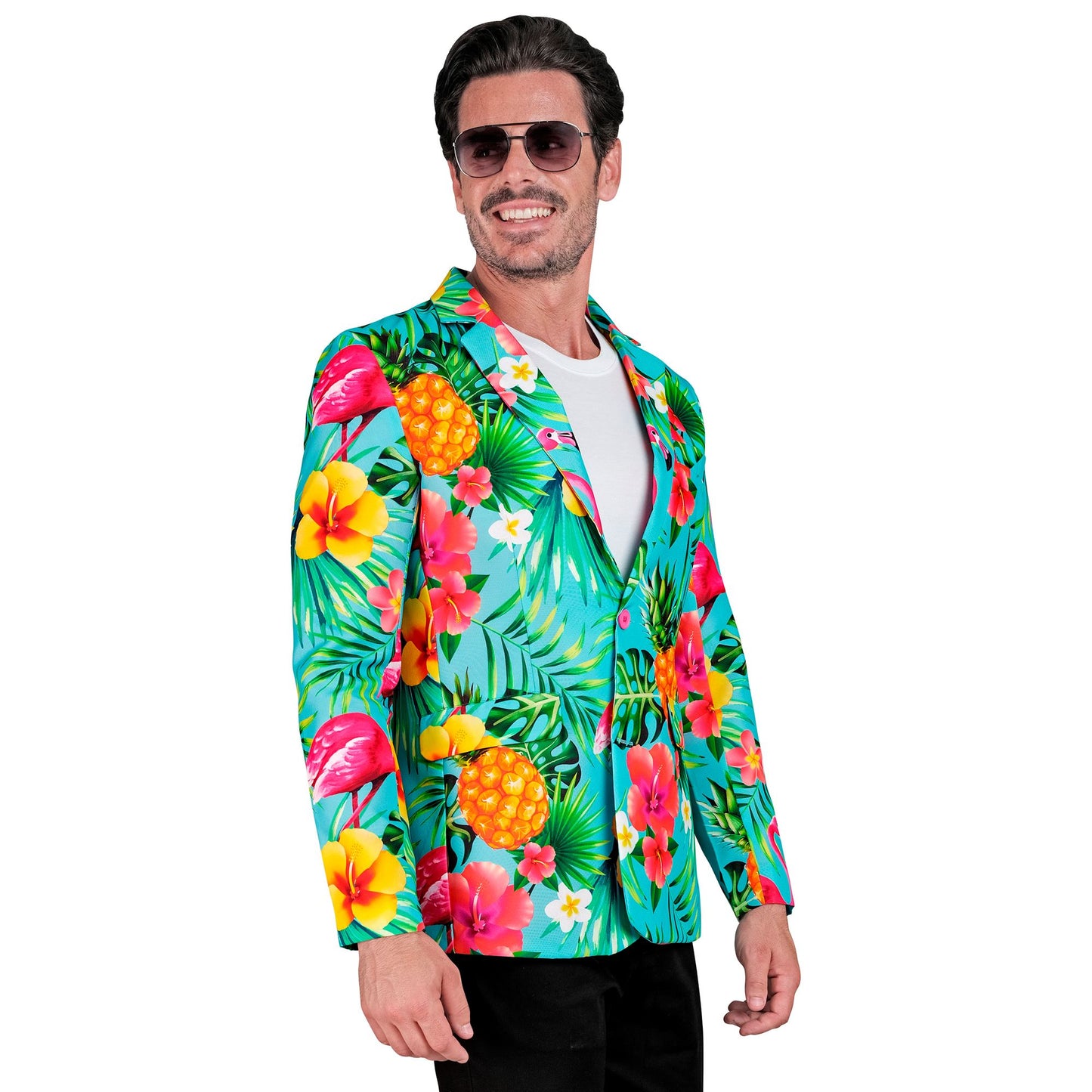 "NEON FLAMINGO PARTY FASHION JACKETT" (Jackett) – Ansicht 3