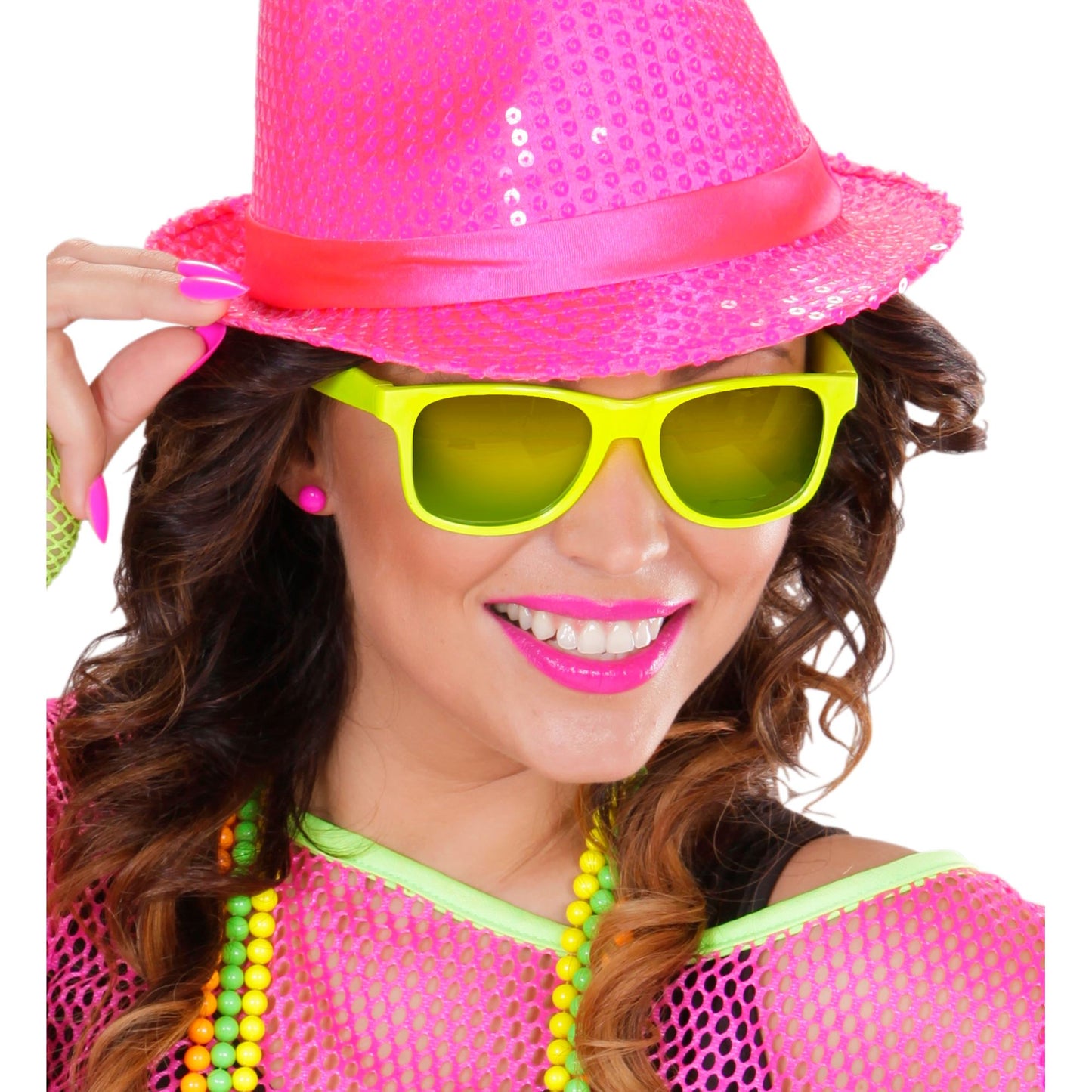 "NEON GELBE 80er JAHRE BRILLE MIT GLÄSERN REVO" – Ansicht 4