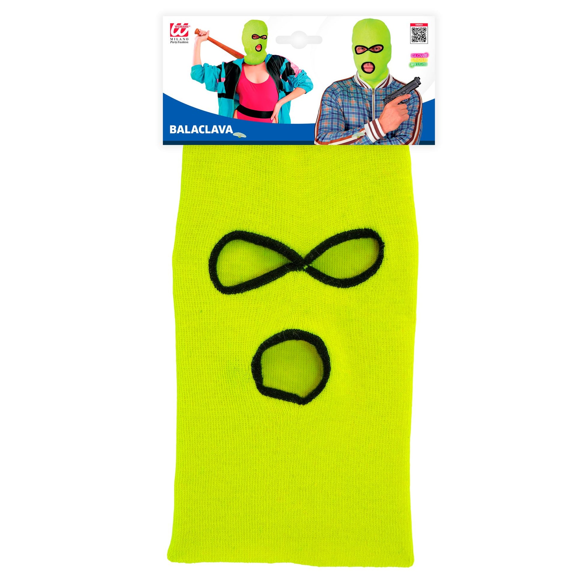 "NEON GELBE BALACLAVA MASKE" – Ansicht 3