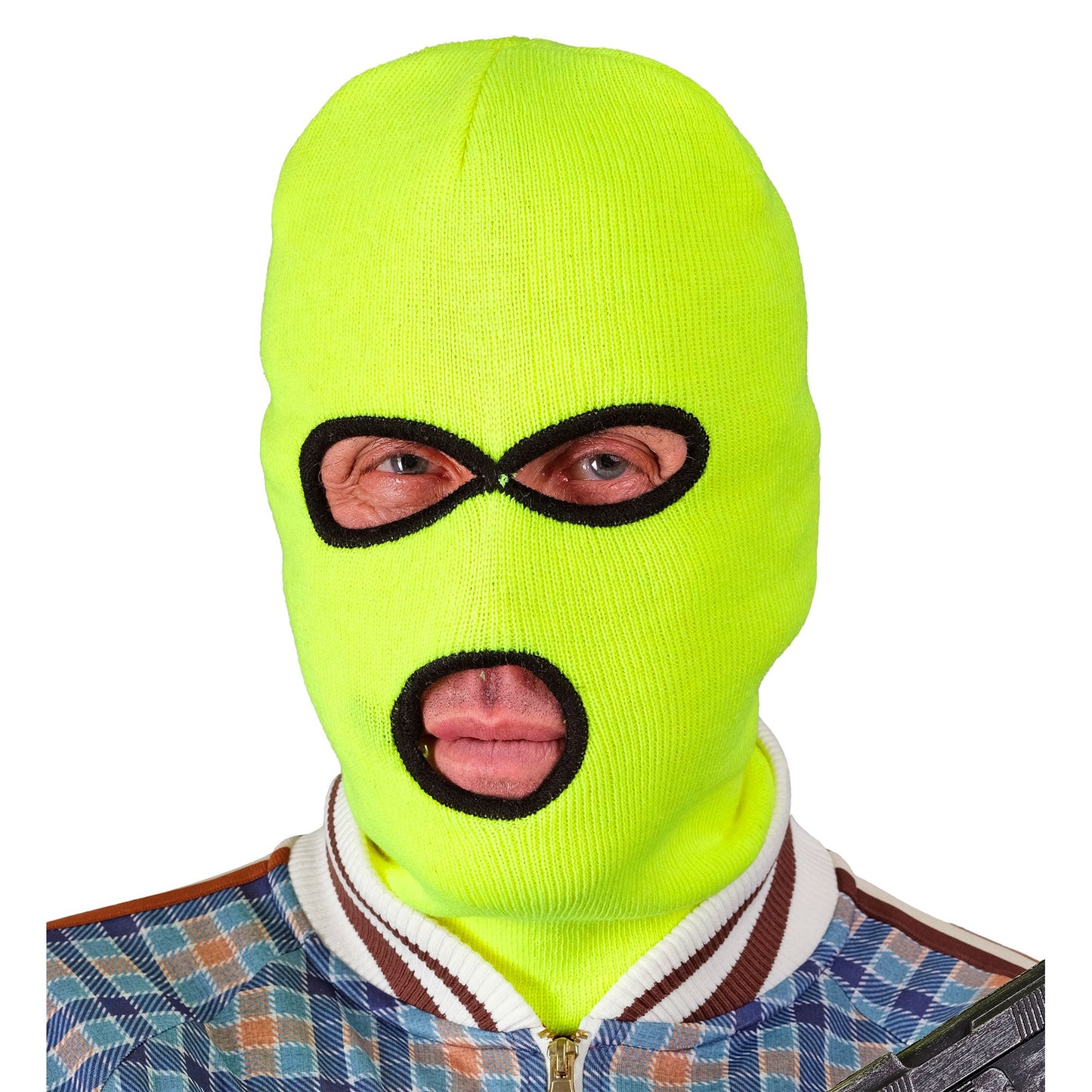 "NEON GELBE BALACLAVA MASKE" – Ansicht 4