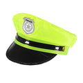 "NEON GELBE POLIZEIMÜTZE" – Vorderansicht