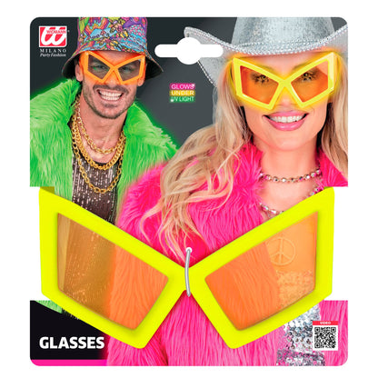 "NEON GELBE RIESENBRILLE" – Ansicht 3