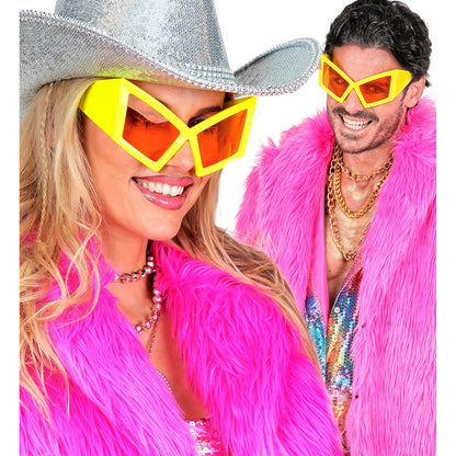 "NEON GELBE RIESENBRILLE" – Ansicht 4