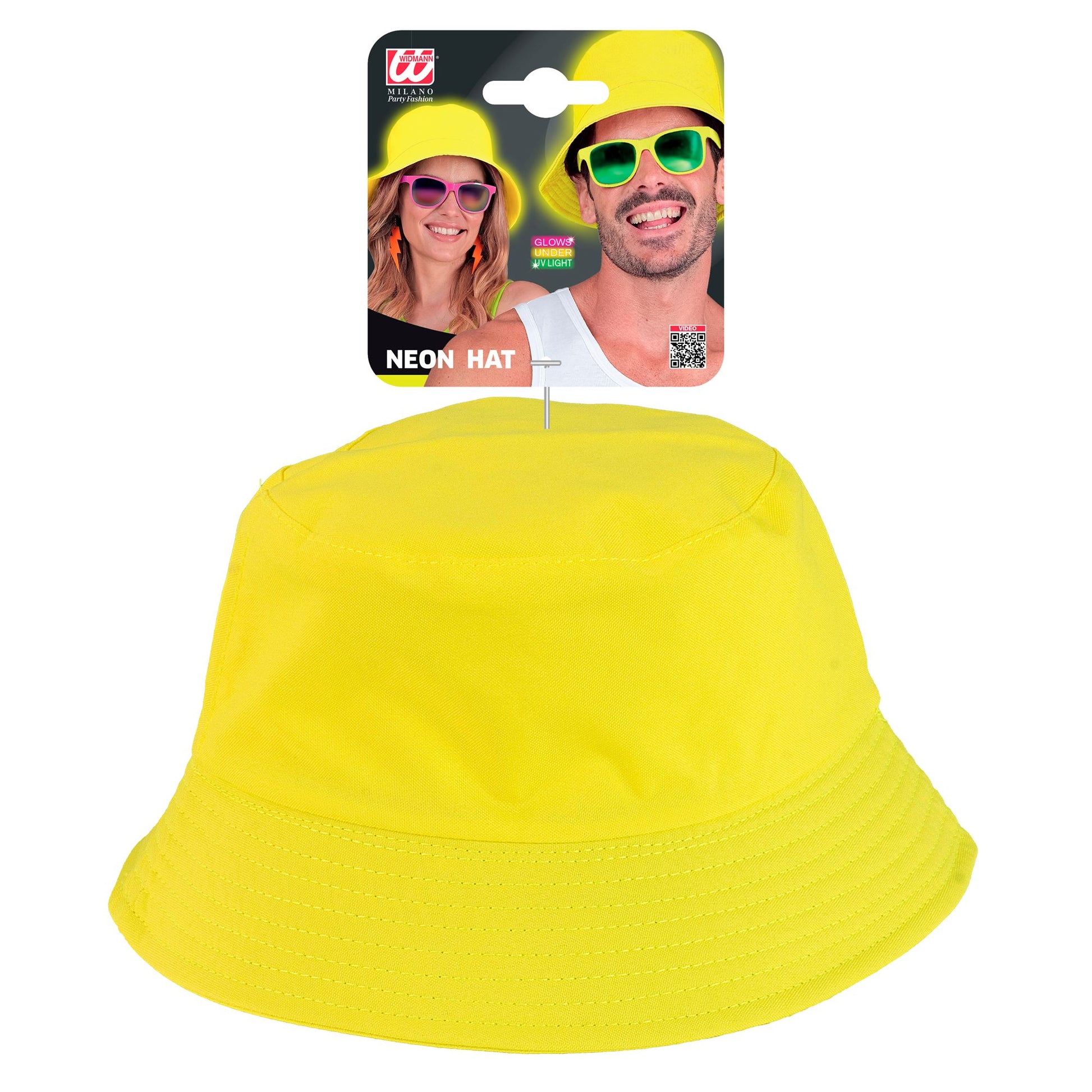 "NEON GELBER ANGLERHUT" – Ansicht 3