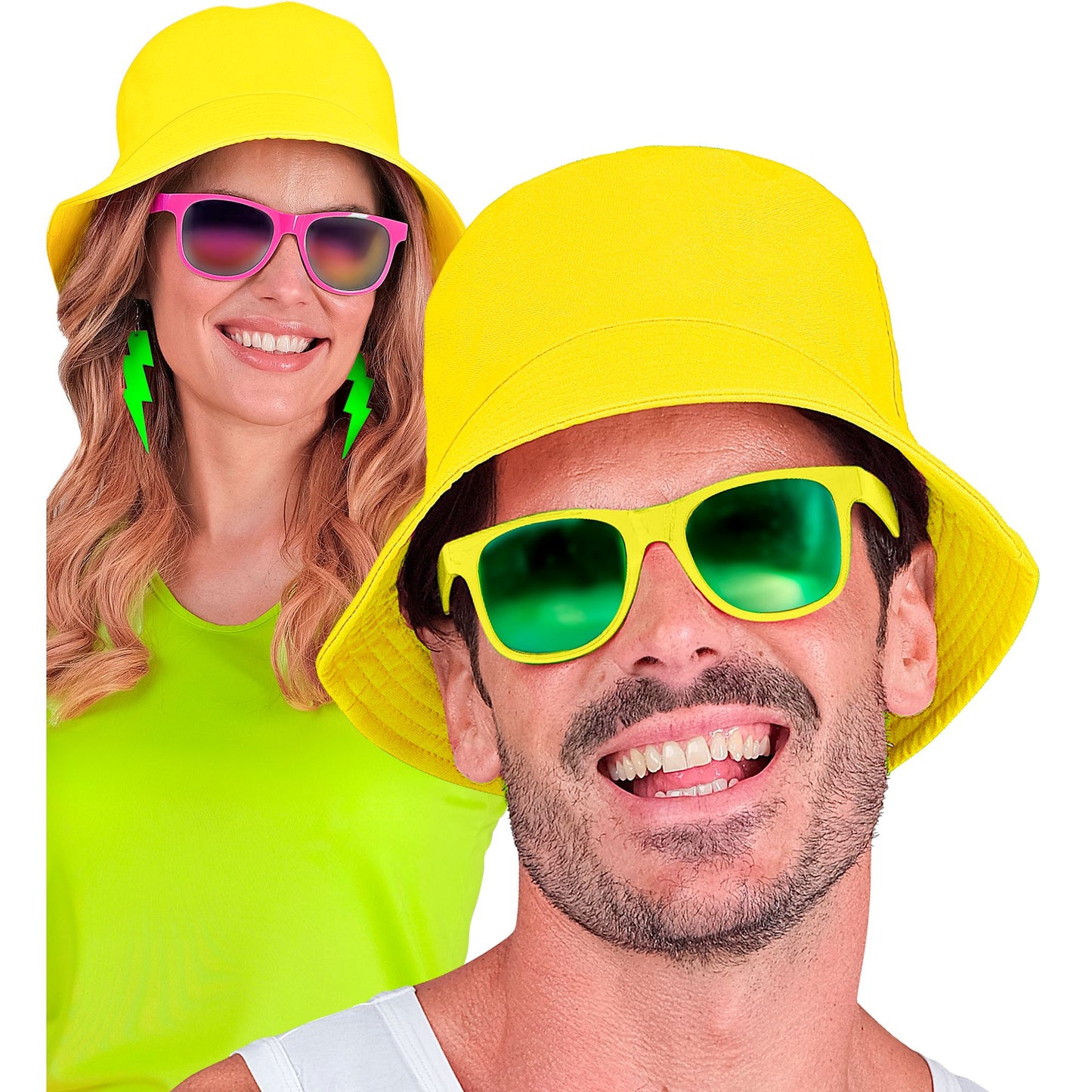 "NEON GELBER ANGLERHUT" – Ansicht 4