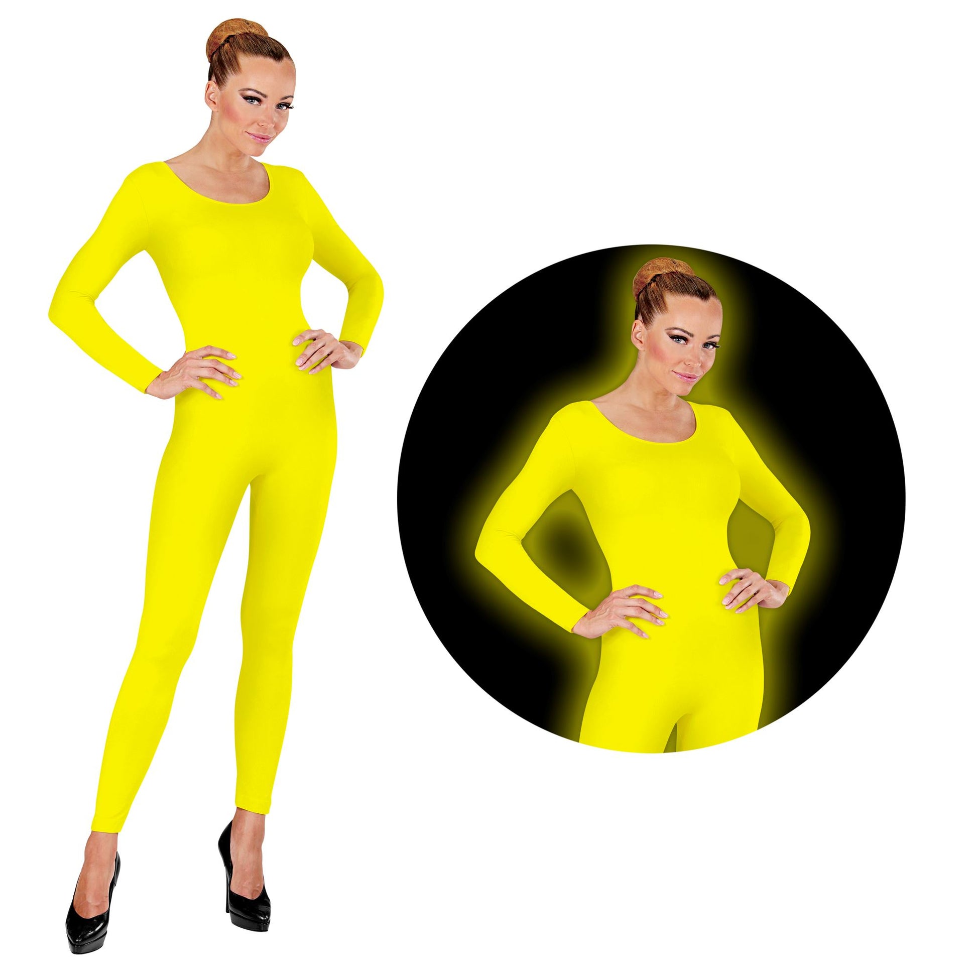 "NEON GELBER BODY" – Detailansicht