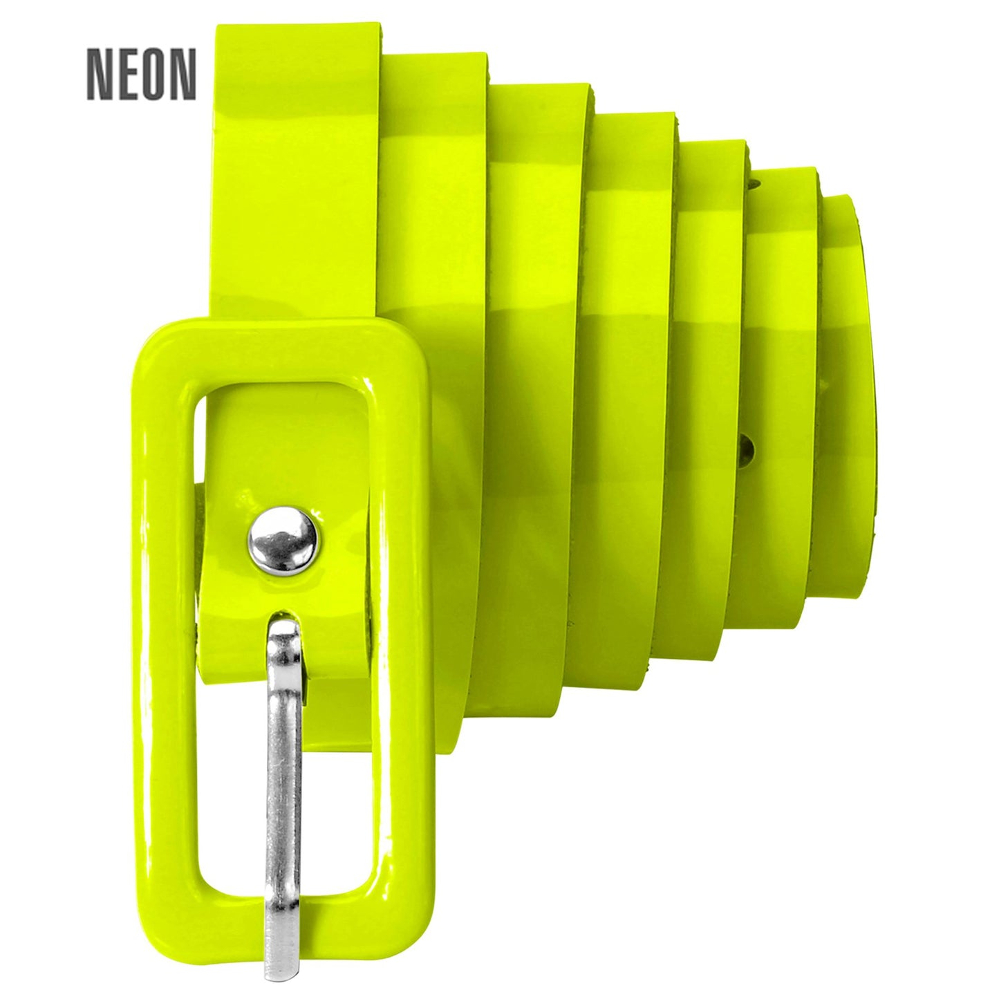 "NEON GELBER GÜRTEL" – Vorderansicht