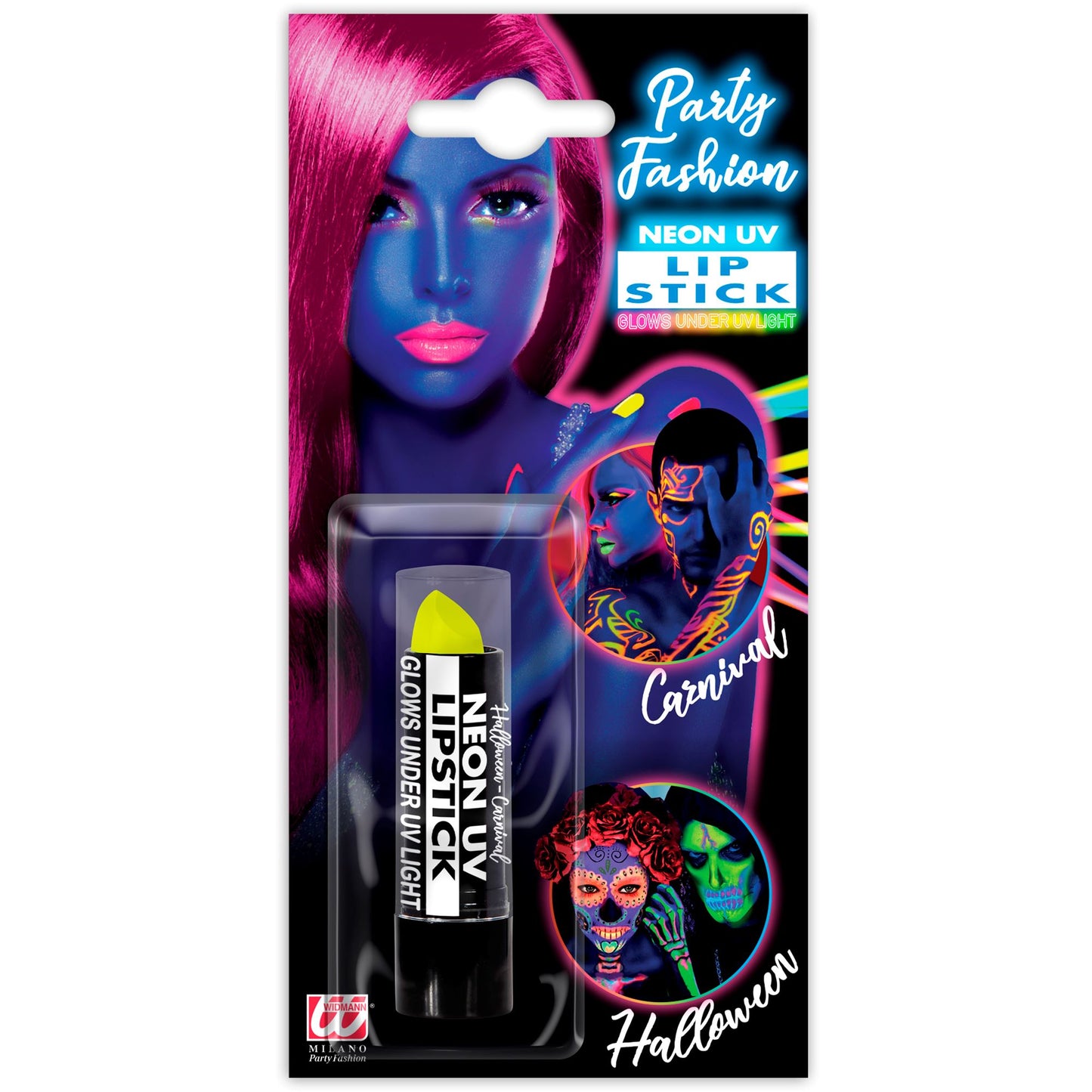 "NEON GELBER LIPPENSTIFT" - 6 ml – Vorderansicht