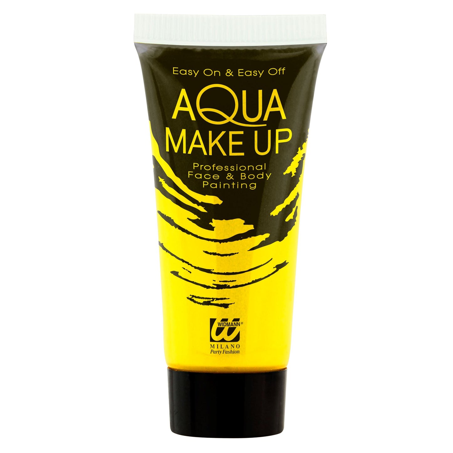 "NEON GELBES AQUA MAKE UP IN TUBE" 30 ml – Detailansicht