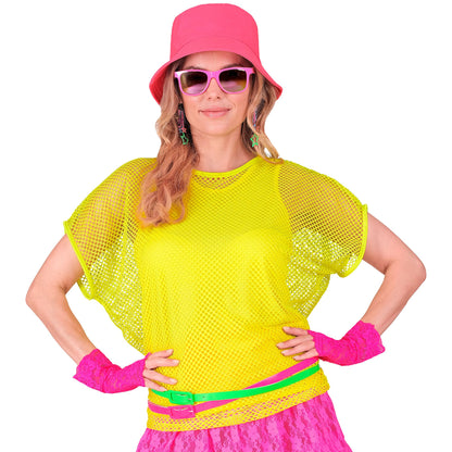 "NEON GELBES NETZSHIRT" – Ansicht 3