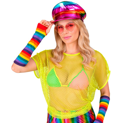 "NEON GELBES NETZSHIRT" – Ansicht 4