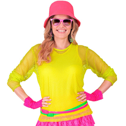 "NEON GELBES NETZSHIRT" – Ansicht 3