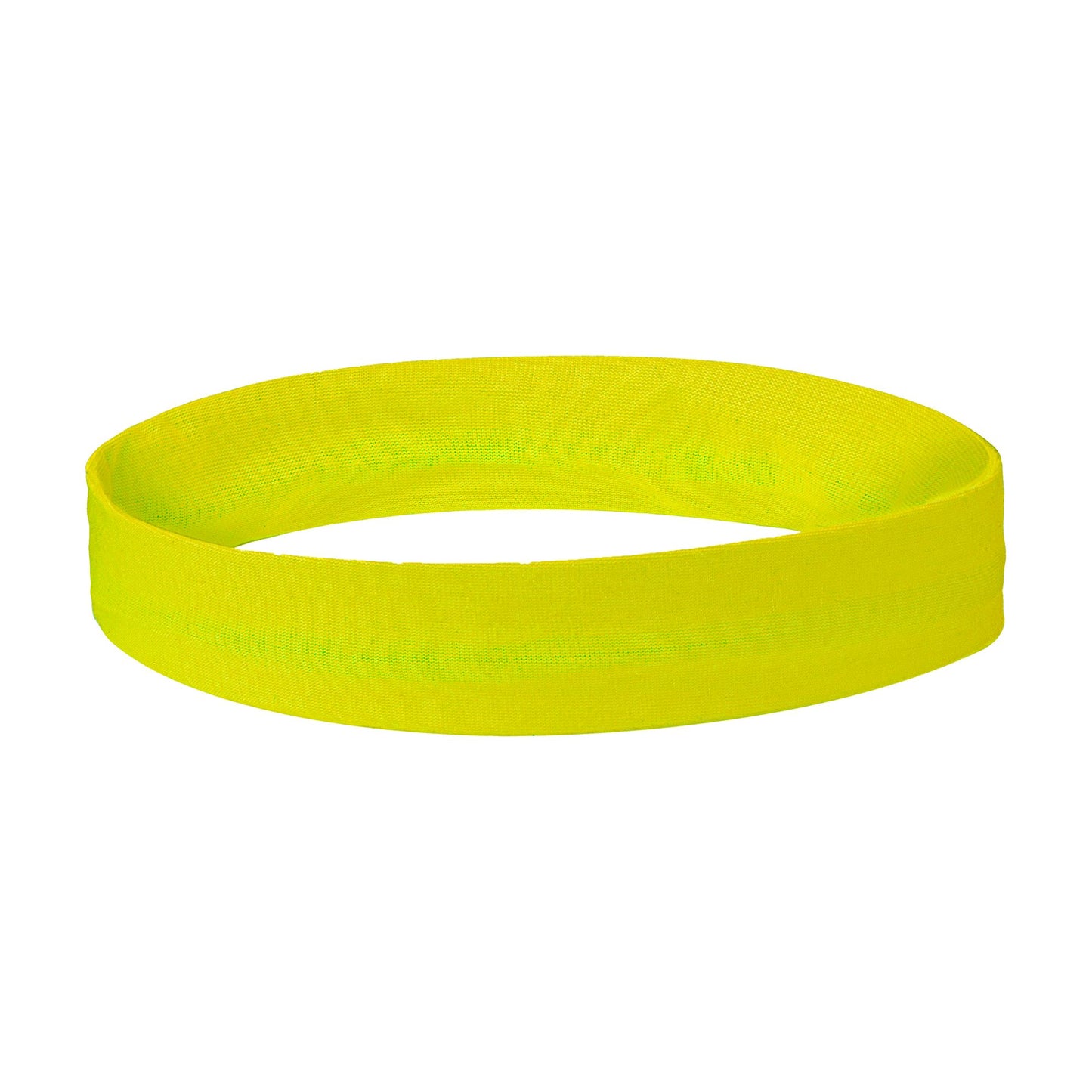 "NEON GELBES STIRNBAND" – Detailansicht