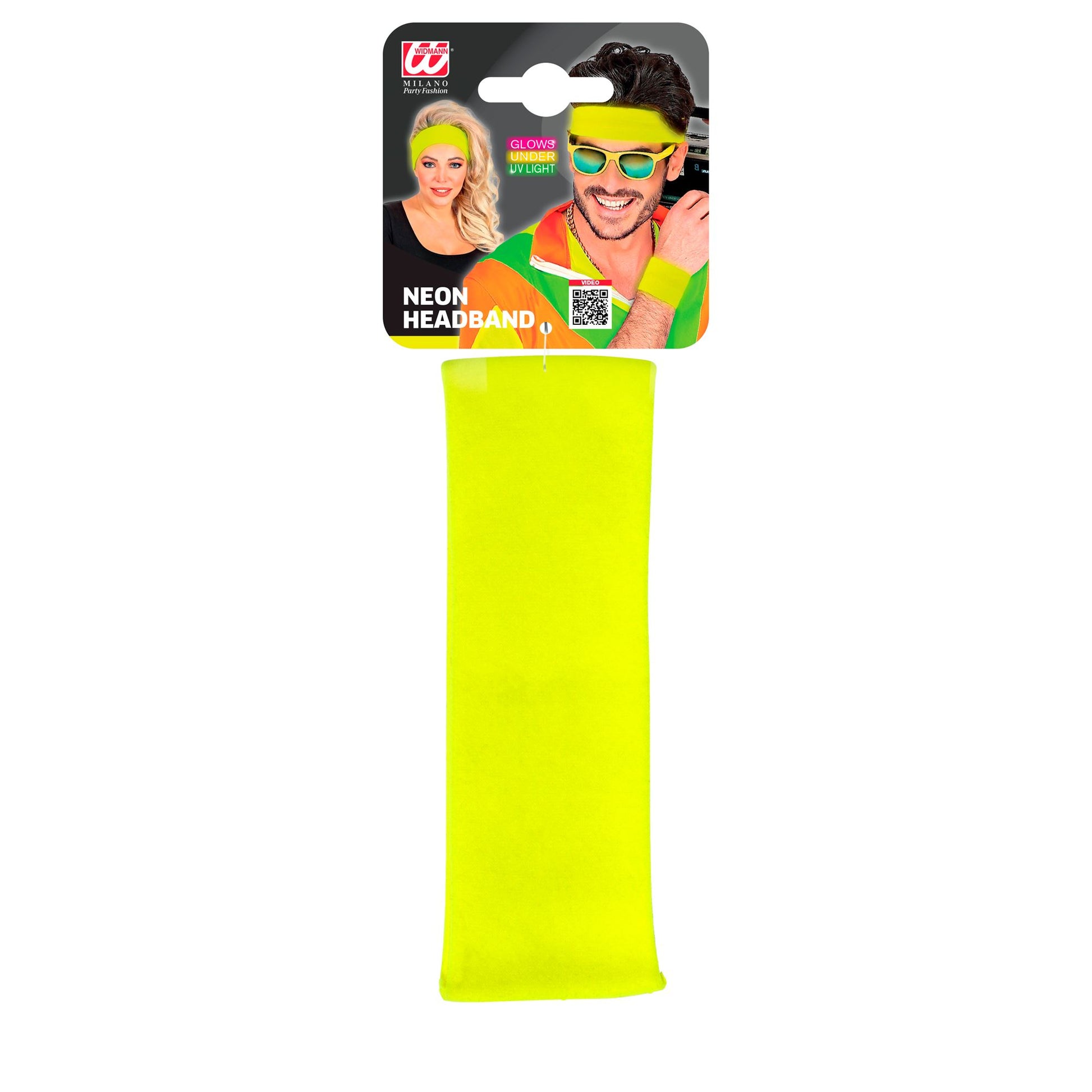 "NEON GELBES STIRNBAND" – Ansicht 3