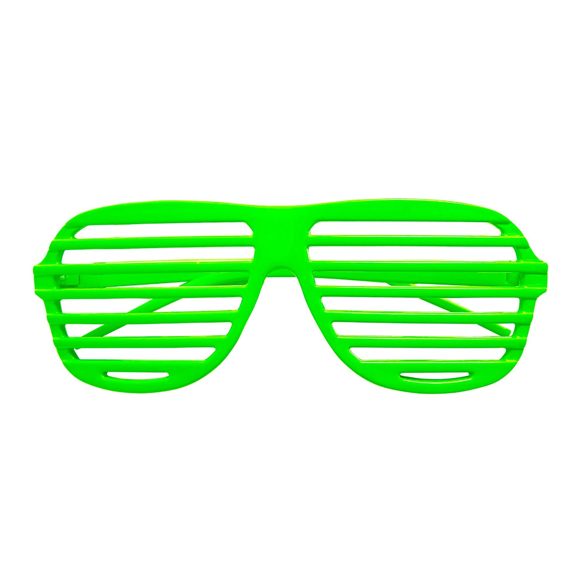 "NEON GRÜNE ATZENBRILLE" – Detailansicht