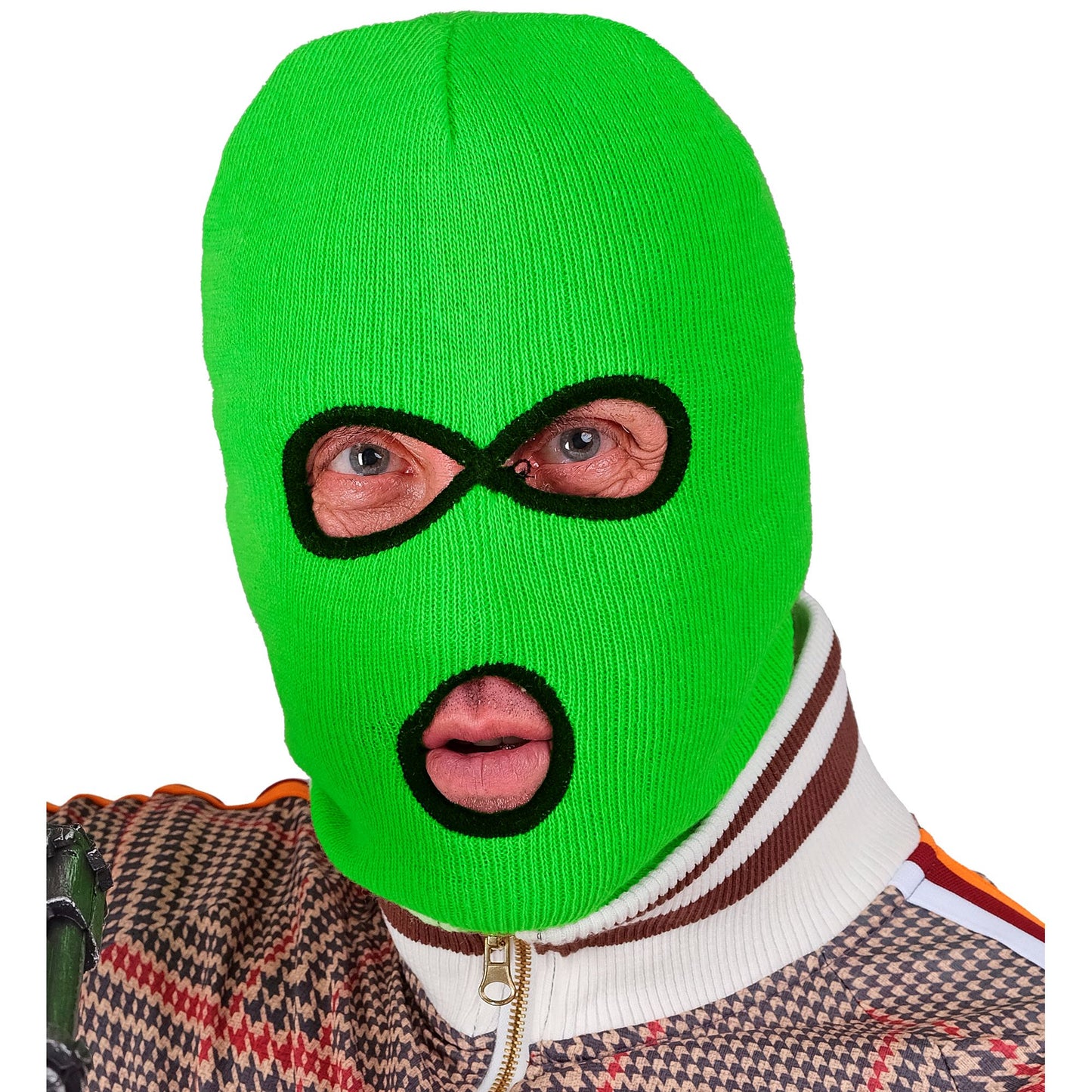 "NEON GRÜNE BALACLAVA MASKE" – Ansicht 4