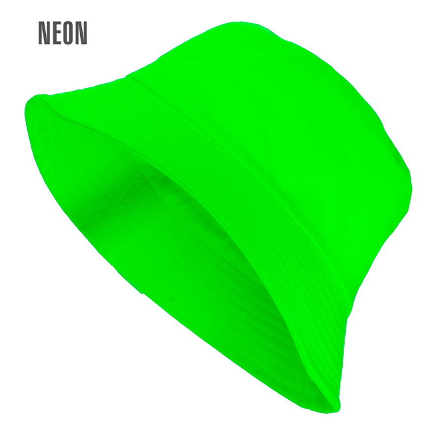"NEON GRÜNER ANGLERHUT" – Vorderansicht