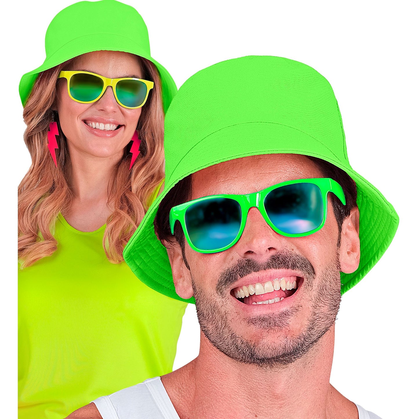 "NEON GRÜNER ANGLERHUT" – Ansicht 4