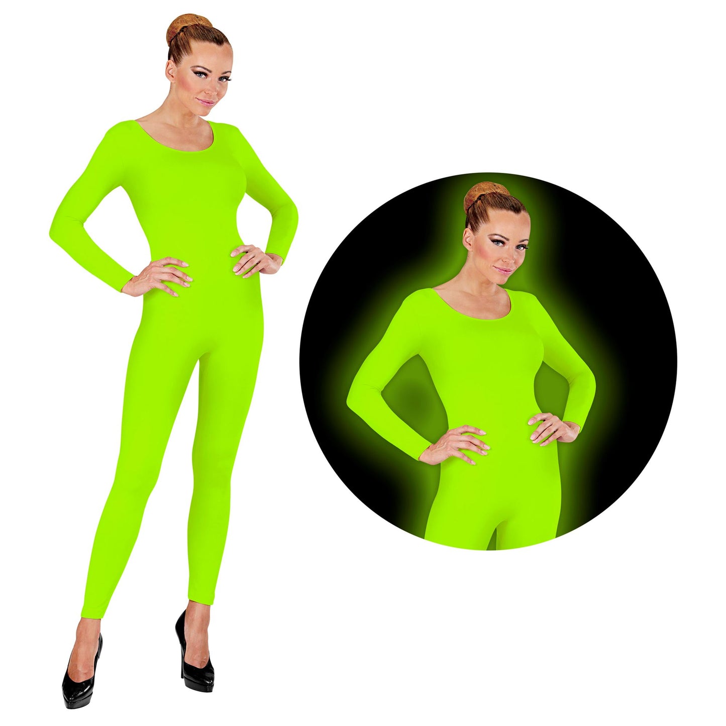 "NEON GRÜNER BODY" – Detailansicht