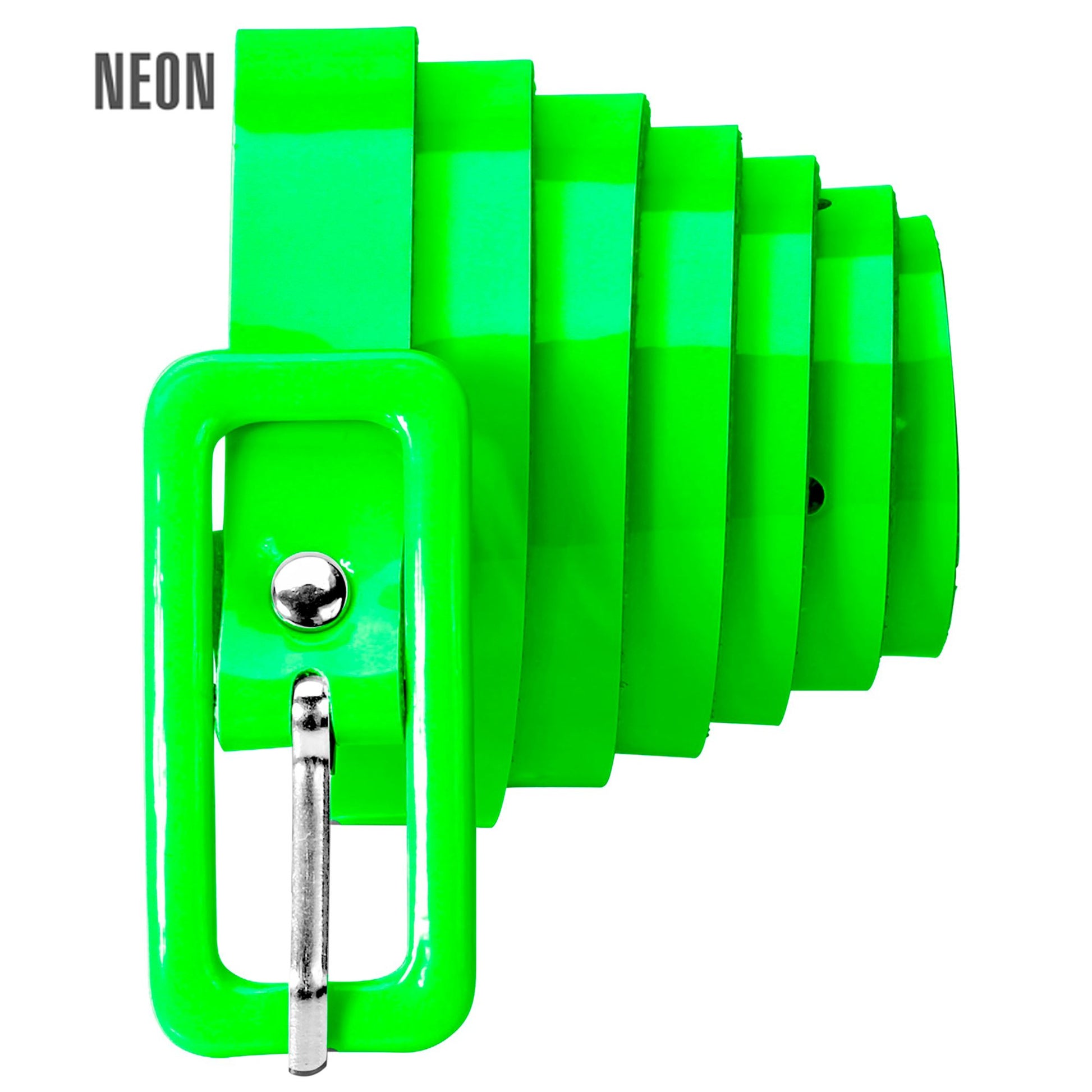 "NEON GRÜNER GÜRTEL" – Vorderansicht