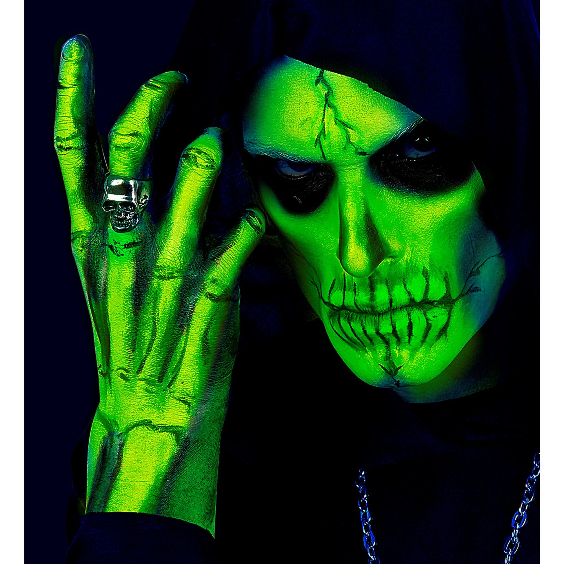 "NEON GRÜNES AQUA MAKE UP IN TUBE" 30 ml – Ansicht 4