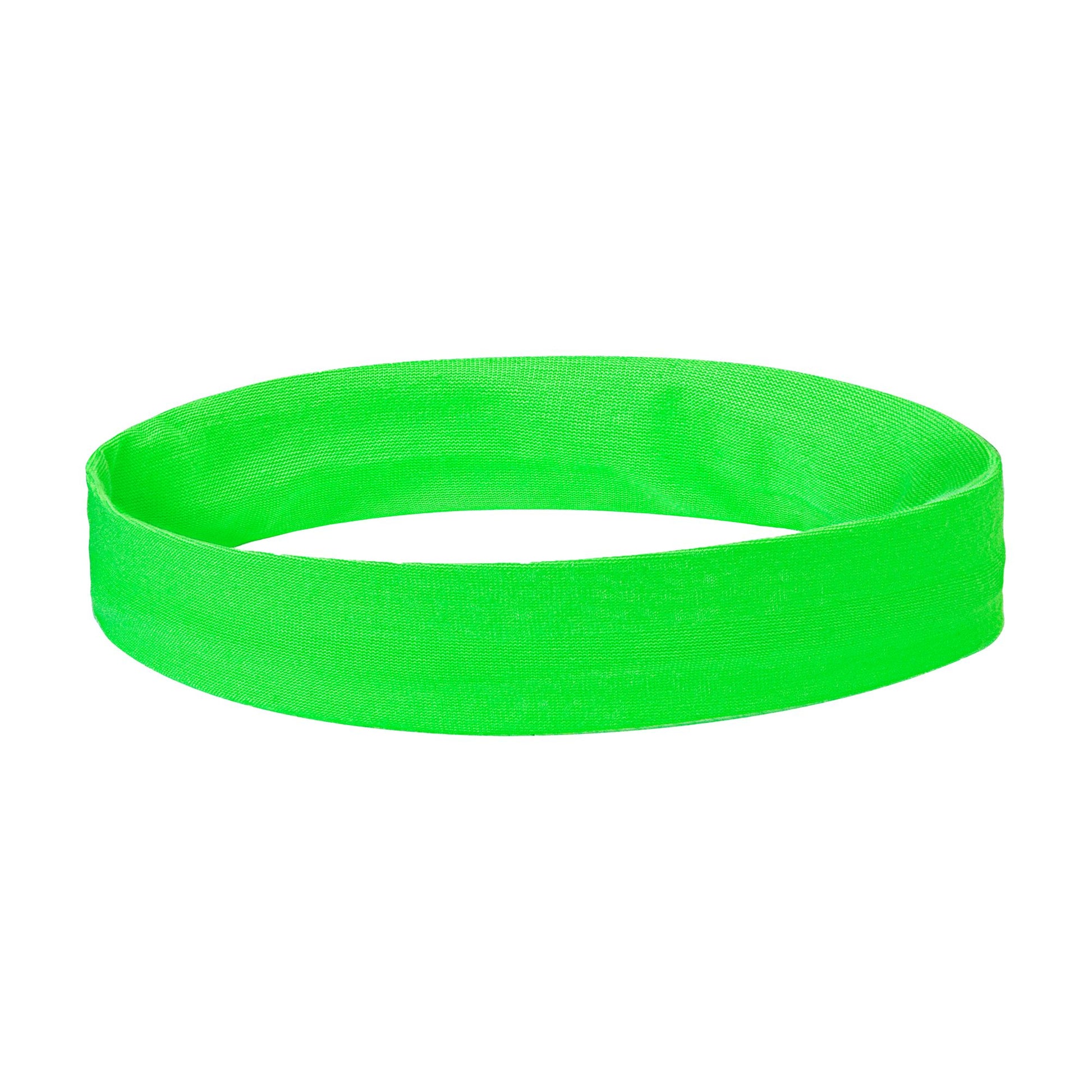 "NEON GRÜNES STIRNBAND" – Detailansicht