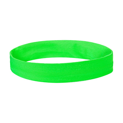 "NEON GRÜNES STIRNBAND" – Detailansicht