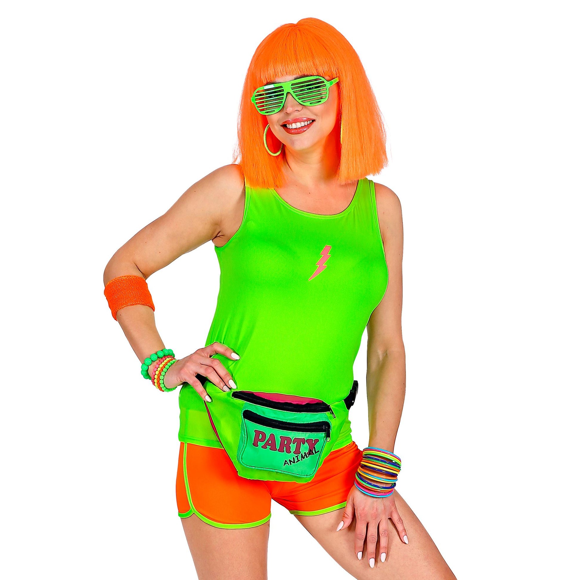 "NEON GRÜNES TANK TOP" – Detailansicht