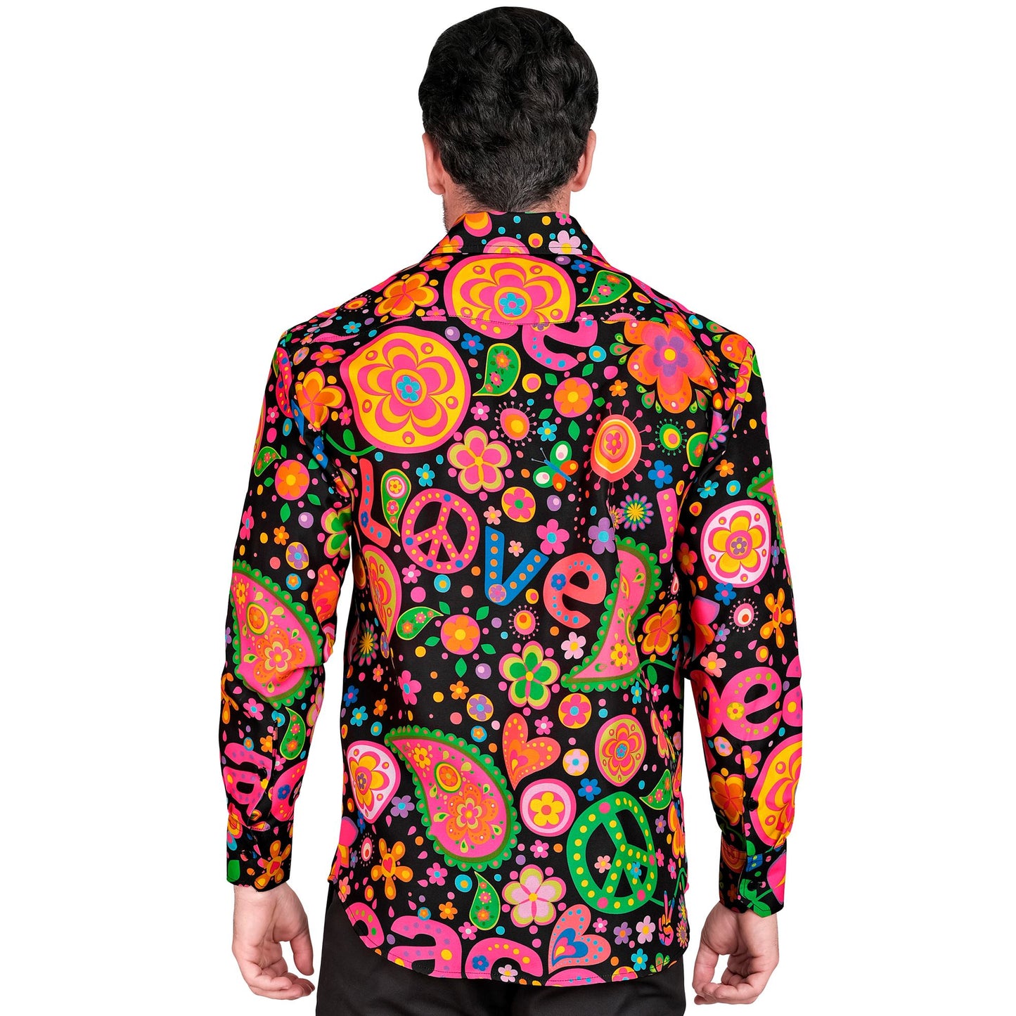 "NEON HIPPIE PARTY FASHION HEMD" (Hemd) – Ansicht 6