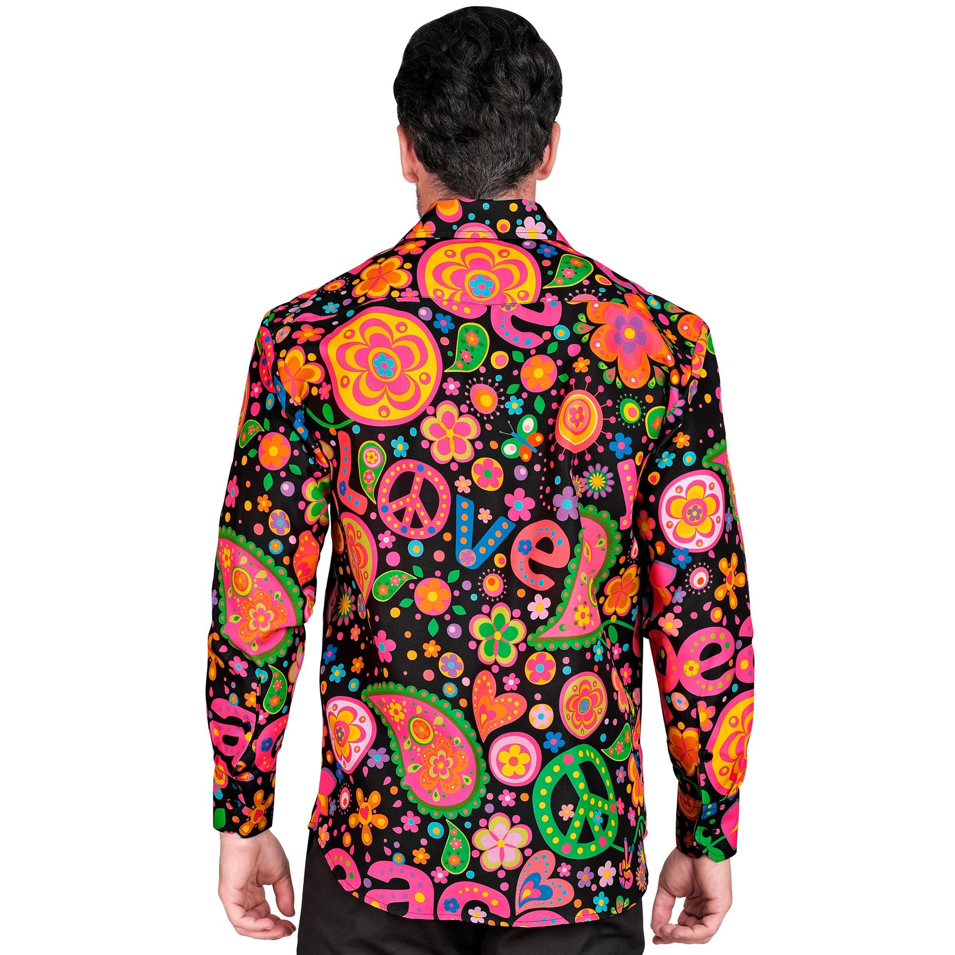 "NEON HIPPIE PARTY FASHION HEMD" (Hemd) – Ansicht 6