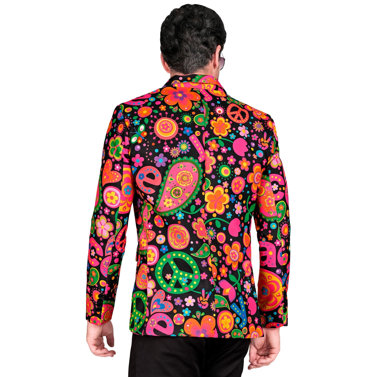 "NEON HIPPIE PARTY FASHION JACKETT" (Jackett) – Ansicht 6