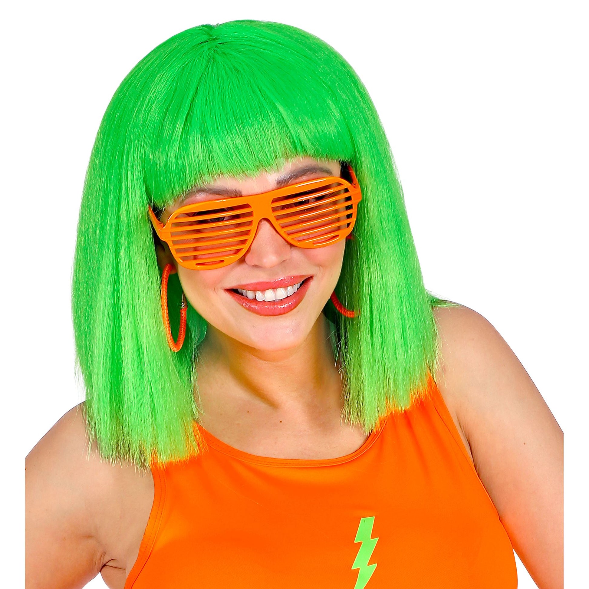 "NEON ORANGENE ATZENBRILLE" – Ansicht 5
