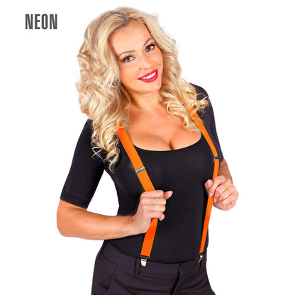 "NEON ORANGENE HOSENTRÄGER" – Ansicht 3